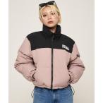 ダウンコート ダウンジャケット ショート バブルダウンジャケット マイクロフト レディース