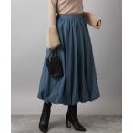 ショッピングバルーン スカート バルーンシルエットスカート/洗える