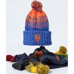 ニット帽 ニットキャップ MLB公認 ’