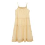 ショッピングローン 「PINK HOUSE」 キャミソールワンピース フリー レモンイエロー レディース