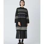 「ZUCCa」 長袖ニット M size ブラック レディース