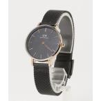 ショッピングダニエルウェリントン 「Daniel Wellington」 腕時計 - ブラック レディース