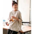 「soulberry」 半袖Tシャツ M グレイッシュベージュ レディース