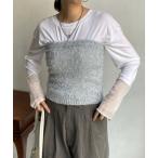 [DouDou] bare top FREE серебряный женский 