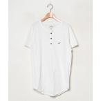 ショッピングAbercrombie 「Hollister」 刺繍半袖Tシャツ S ホワイト メンズ