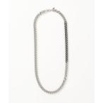 「LION HEART」 ネックレス 50cm ブラック メンズ