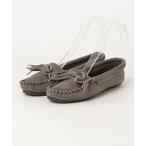 「Minnetonka」 モカシンシューズ 5.5 グレー レディース