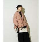 ショッピングトレンチコート 「Aphlotus」 トレンチコート MEDIUM スモークピンク メンズ