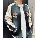 ショッピングused スカジャン HOUSTON / USED FINISHING SOUVENIR JACKET(TIGER)/ 51543 レディース メンズ