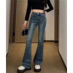  джинсы Denim Denim брюки flair Denim брюки стрейч брюки женский 