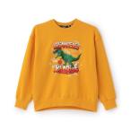 ショッピング恐竜 トレーナー  バスケット恐竜トレーナー キッズ 子供服 男の子