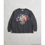 ショッピングフルーツ tシャツ セサミストリートミーツフルーツオブザルーム ロンTEE レディース