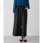 パンツ ピーチワッシャーガウチョパンツ レディース
