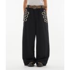 スウェットパンツ ジャージ EYELET DESIGN SWEAT PANTS / アイレットデザインスウェットパンツ メンズ レディース