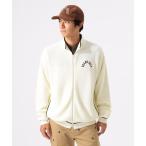 カーディガン ORANGE LABEL / アーチロゴ ニット カーディガン メンズ