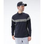 t рубашка [new balance golf] гарантия форма . стрейч длинный рукав mok шея тянуть over (MENS) мужской 