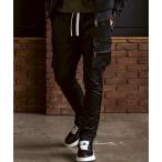 カーゴパンツ 1PIU1UGUALE3 RELAX(ウノピゥウノウグァーレトレ リラックス)ブライトストレッチ スマートシルエット サルエルカーゴパン