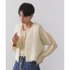 ベスト ジレ 「andGIRL掲載」シャギーニット ショートベスト「洗濯機OK」 レディース