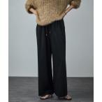 ショッピングウール パンツ 「WEB限定」ウォッシャブルウールカシミヤワイドパンツ レディース