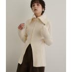 ショッピングロングカーディガン カーディガン ダブルZIPカーディガン レディース