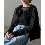 ベスト ジレ ノースリフリンジファーベスト レディース