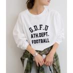 tシャツ 「Goodwear/グッドウェア」クルーネックロングスリーブカットソー レディース