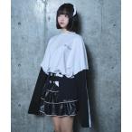 tシャツ レイヤードリフレクターロンT レディース メンズ
