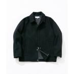 ショッピングショート ブルゾン アウター スーパー100 ショートブルゾン メンズ