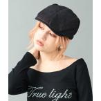 帽子 ベレー帽 カラーステッチデニ