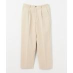 ショッピングコーデュロイ スラックス 「Steven Alan」 8W コーデュロイ アウト ワンプリーツ スラックス メンズ