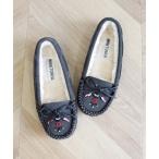 デッキシューズ モカシン MINNETONKA ミネトンカ / キャリー サンダーバード ファーモカシン CALLY THUNDERBIRD ANIM