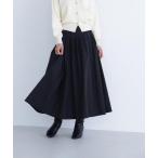 スカート 「Oggi掲載」タフタボリュームスカート