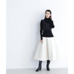 ショッピング中綿 スカート 「BLANC」中綿フレアスカート