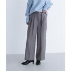 ショッピングワイドパンツ パンツ ダブルベルトワイドパンツ レディース