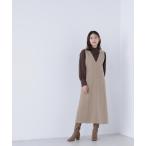 ショッピングマキシ ジャンパースカート 圧縮ジャージーシリーズ ジャンパースカート