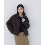 ショッピングブルゾン ブルゾン アウター 「Oggi12月号掲載」「朝比奈 彩さんコラボ」ステンカラージップブルゾン レディース