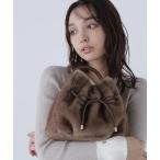  ручная сумочка поддельный норка раунд сумка 