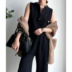 セットアップ 「WEB限定」ニットパンツセットアップ レディース