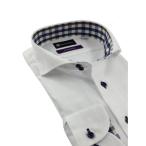 ショッピングワイシャツ フォーマル シャツ 「ノンアイロン」長袖ワイシャツ「アーバン」デザインシリーズ　ホワイト メンズ