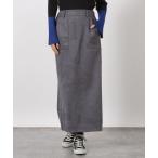 スカート 「着丈が選べる」スエードポンチベイカースカート / 602341