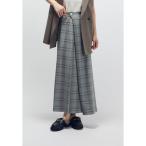 ショッピングミモレ丈 スカート TWチェックラップスカート