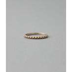 ショッピングスタッズ 指輪 リング 「ハンサムピンク」 K10MPG スタッズ リング レディース