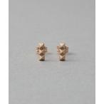 ショッピングスタッズ ピアス 「ハンサムピンク」 K10MPG スタッズ ピアス レディース