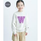 トレーナー  「別注」Champion×DOORS　ロゴスウェット(KIDS) キッズ 子供服 男の子 女の子