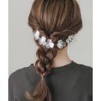 メタルフラワーバックカチューシャ