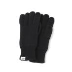  перчатки yu Via ki вязаный teb черный 2 женский 