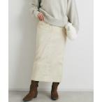 スカート 「着回し力抜群」コーデュロイナロースカート