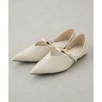 パンプス ルクスメタルポインテッドトゥパンプス