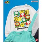 ショッピング女の子 tシャツ スーパーマリオ　ボックスTシャツ キッズ 子供服 男の子 女の子