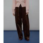 ショッピングコーデュロイ パンツ belted corduroy pants / ベルト付きコーデュロイパンツ レディース